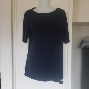 J Jill Dark Blue Top Size Small